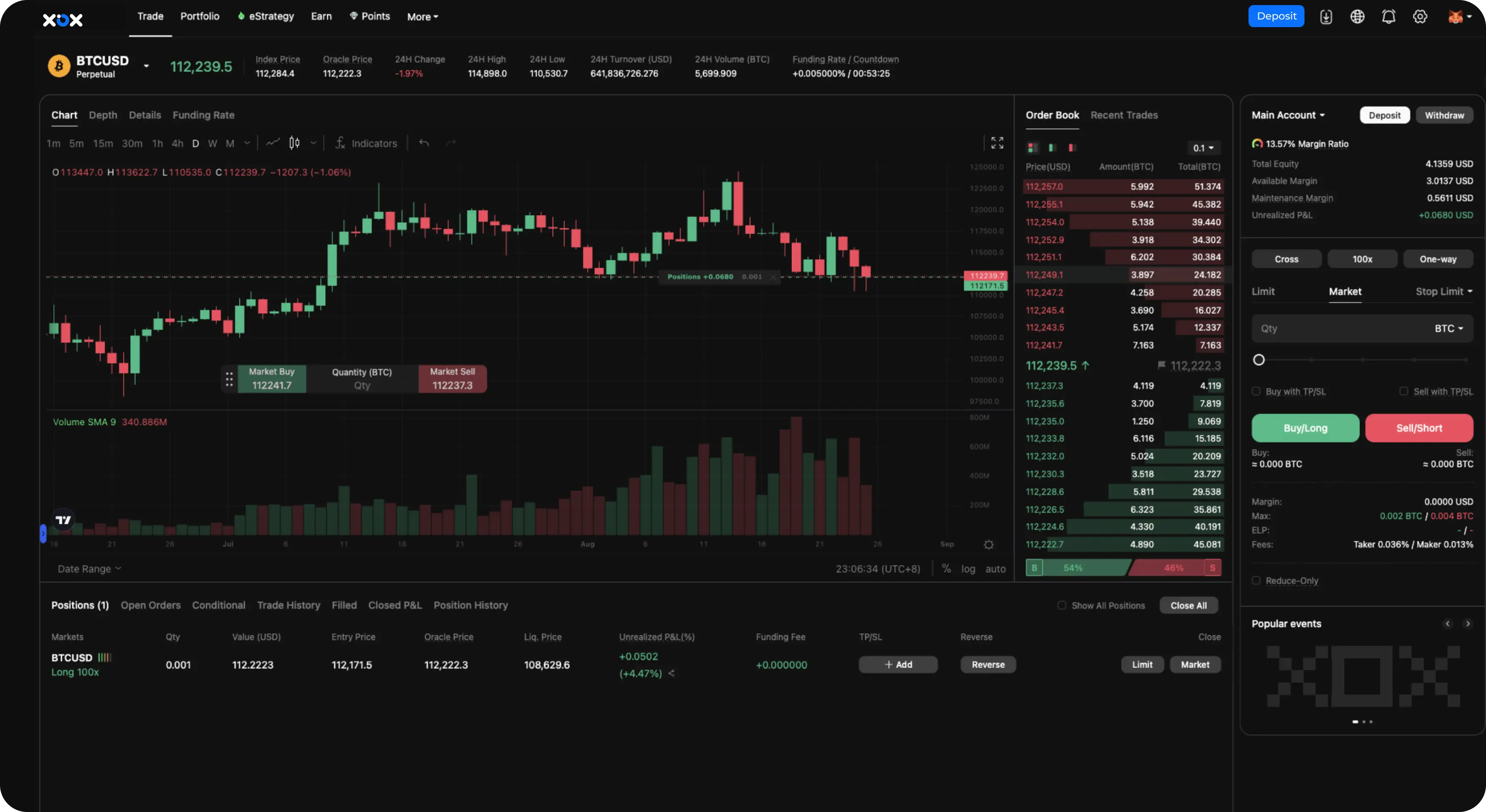 XOX Trading Platform